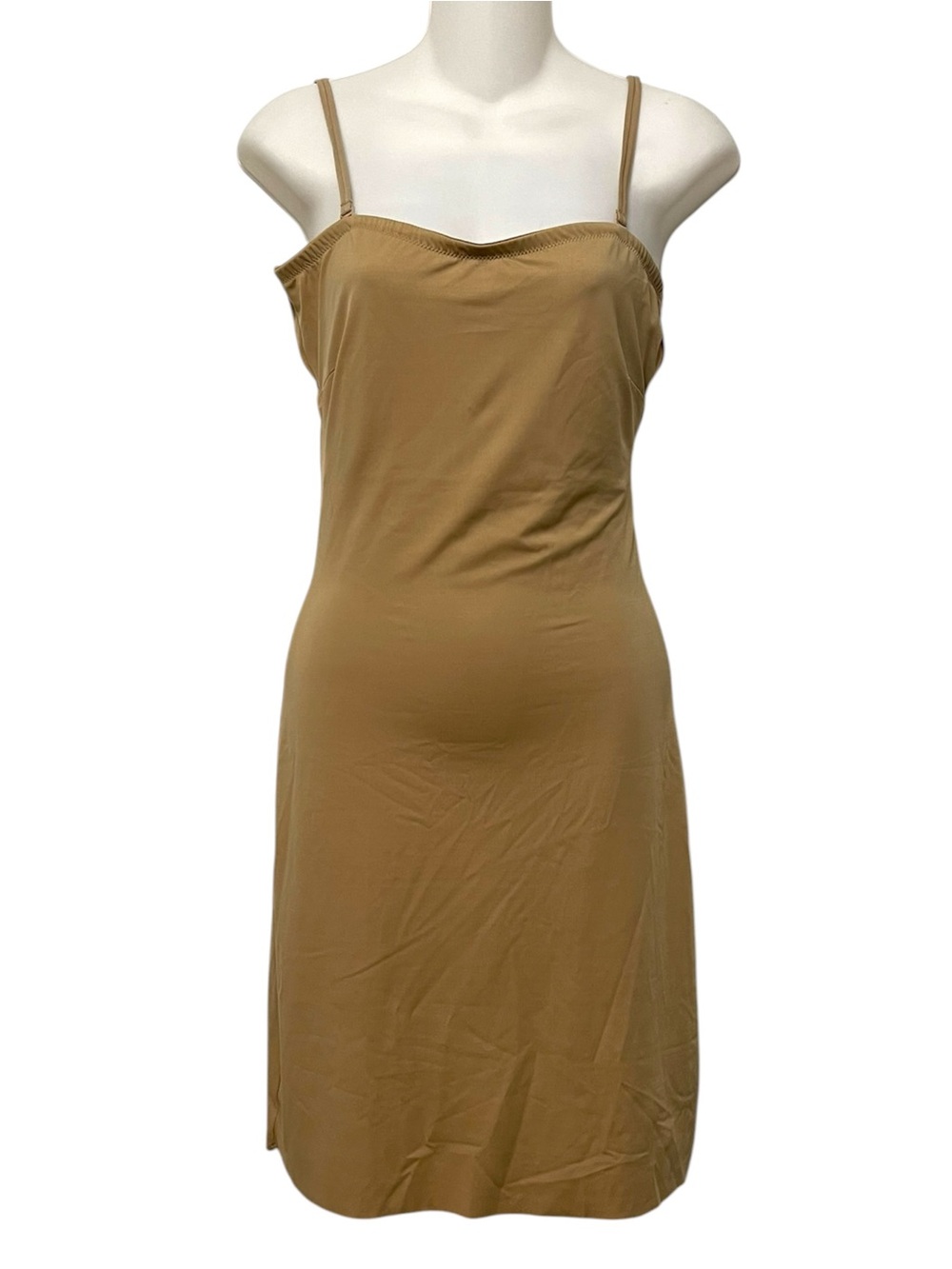 EUC ASSETS by Sara Blakely Nude/Tan Chemise Shapewear Slip XL